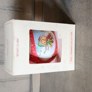 1980 Hallmark Betsy Clark Glass Ornament